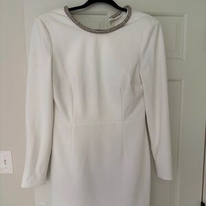 Long sleeve mini dress